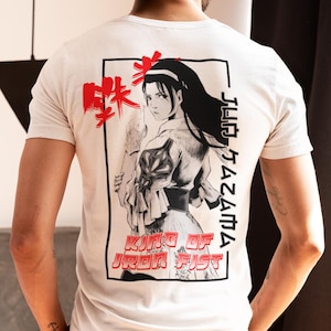 TEKKEN Jun Kazama Anime T Shirt Unisex Tekken Tshirt Gaming Streetwear Graphic Tees Gifts for Gamers Stylish Japanese Anime Shirt
