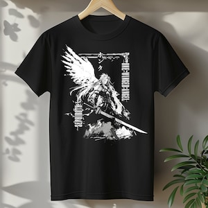 Camiseta de anime Sephiroth de FINAL FANTASY 7 / Camiseta unisex de estilo suave / Camiseta gráfica de ropa urbana para juegos / Regalos para jugadores Camisa japonesa elegante