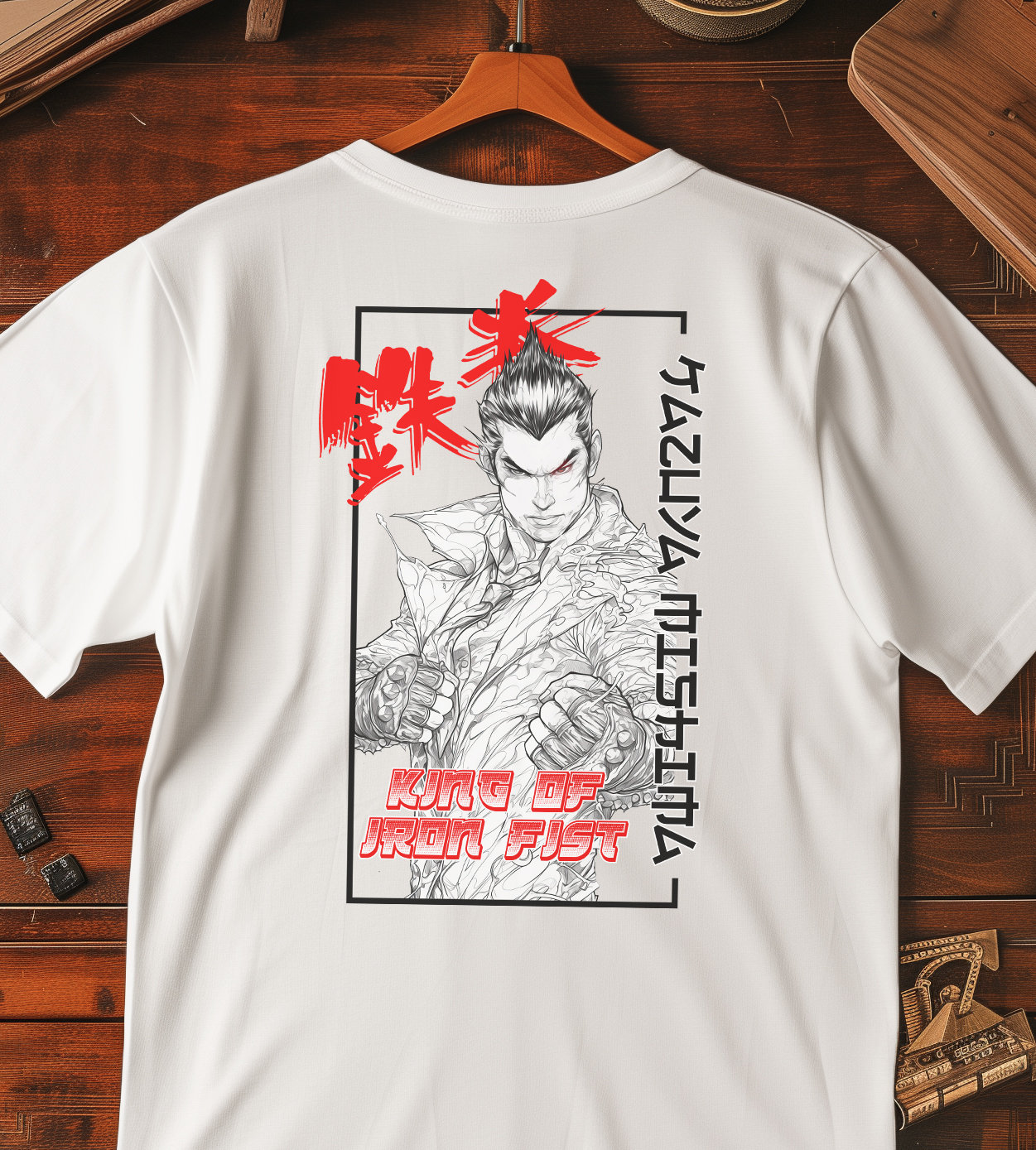 Kazuya Mishima Shirt - Etsy