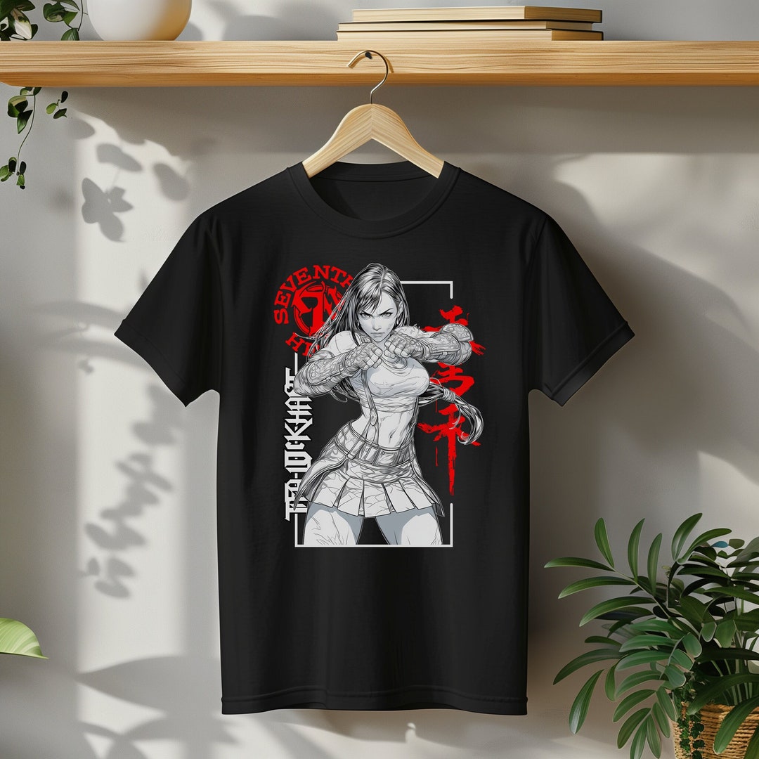 ファイナルファンタジー7 ティファ・ロックハート アニメTシャツ