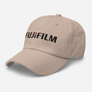 Fujifilm Embroidered Dad Hat 80's Nostalgia Vintage Retro Vaporwave Cap Classic Photographer Gifts For Men