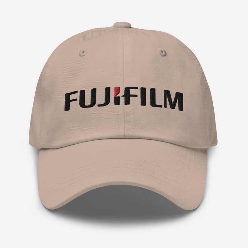 Fujifilm Embroidered Dad Hat 80's Nostalgia Vintage Retro Vaporwave Cap Classic Photographer Gifts For Men