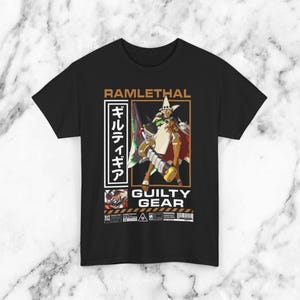 GUILTY GEAR Ramlethal Anime Streetwear Tee Unisex Graphic T-shirt for ...