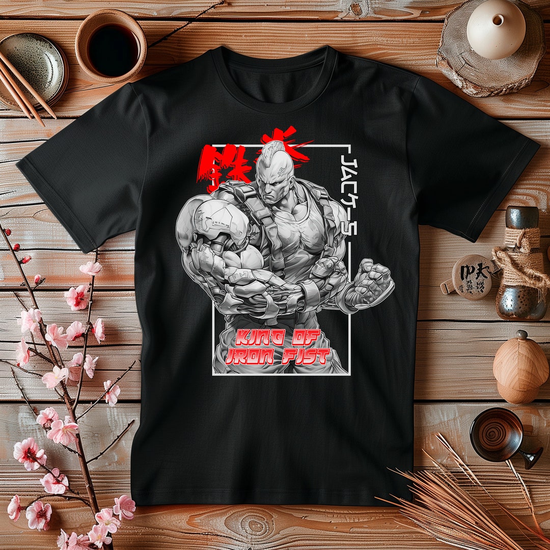 TEKKEN Jack 8 Anime Tekken Game Tee Gaming Graphic T-shirt Gifts