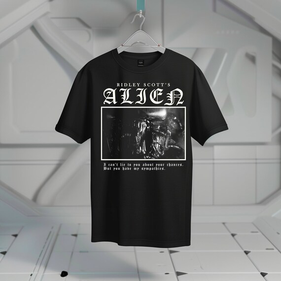 Horror Movie Shirt Alien Xenomorph 80s Movies Tshirts Retro Shirt