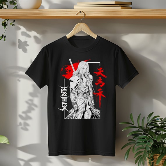 FINAL FANTASY 7 Sephiroth Anime T Shirt Unisex Softstyle Tee
