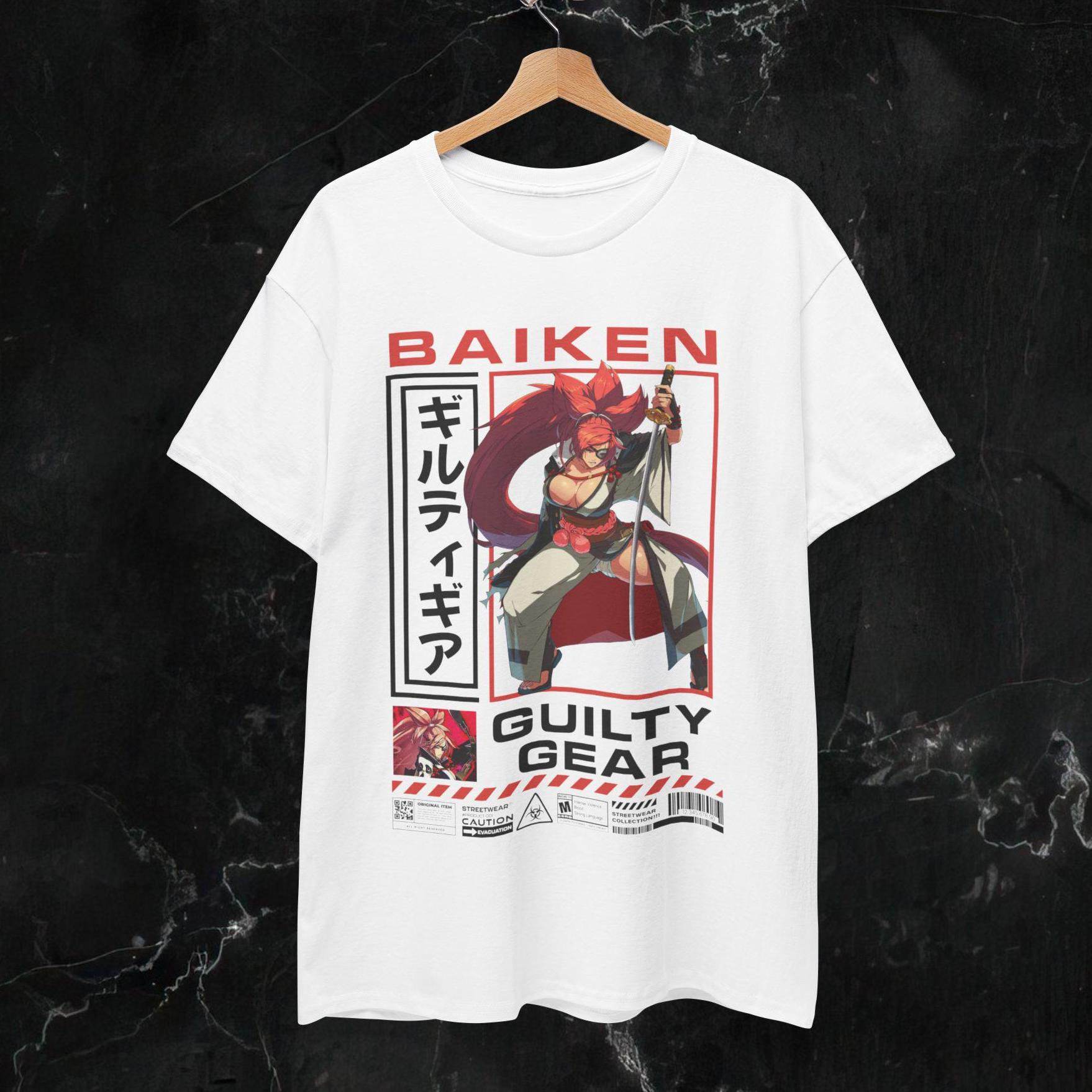 GUILTY GEAR Baiken Anime T Shirt Softstyle Unisex FGC Shirt