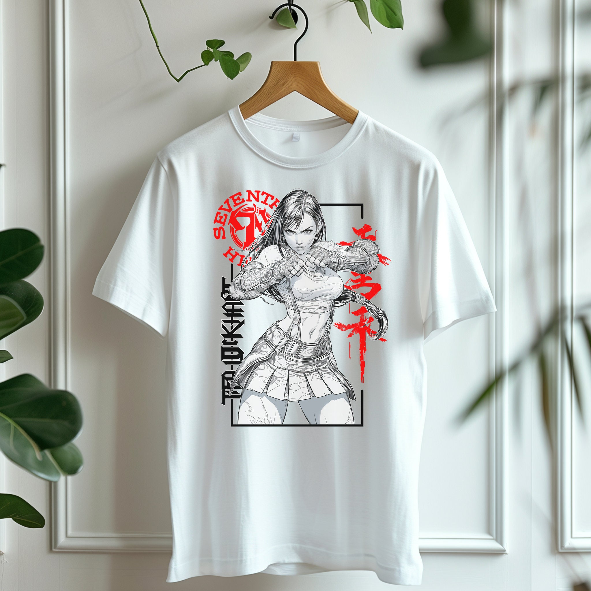 FINAL FANTASY 7 Tifa Lockhart Anime T Shirt Tifa Shirt Gifts
