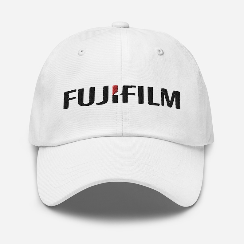 Fujifilm Embroidered Dad Hat 80's Nostalgia Vintage Retro Vaporwave Cap Classic Photographer Gifts For Men