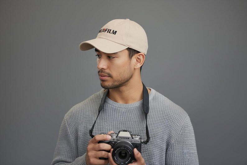 Fujifilm Embroidered Dad Hat 80's Nostalgia Vintage Retro Vaporwave Cap Classic Photographer Gifts For Men image 3