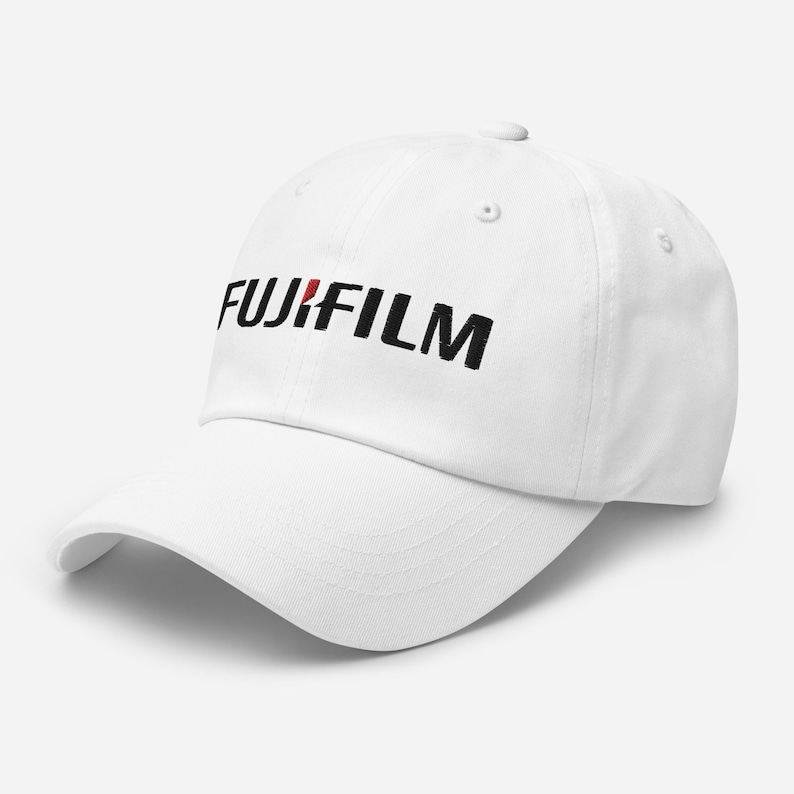 Fujifilm Embroidered Dad Hat 80's Nostalgia Vintage Retro Vaporwave Cap Classic Photographer Gifts For Men