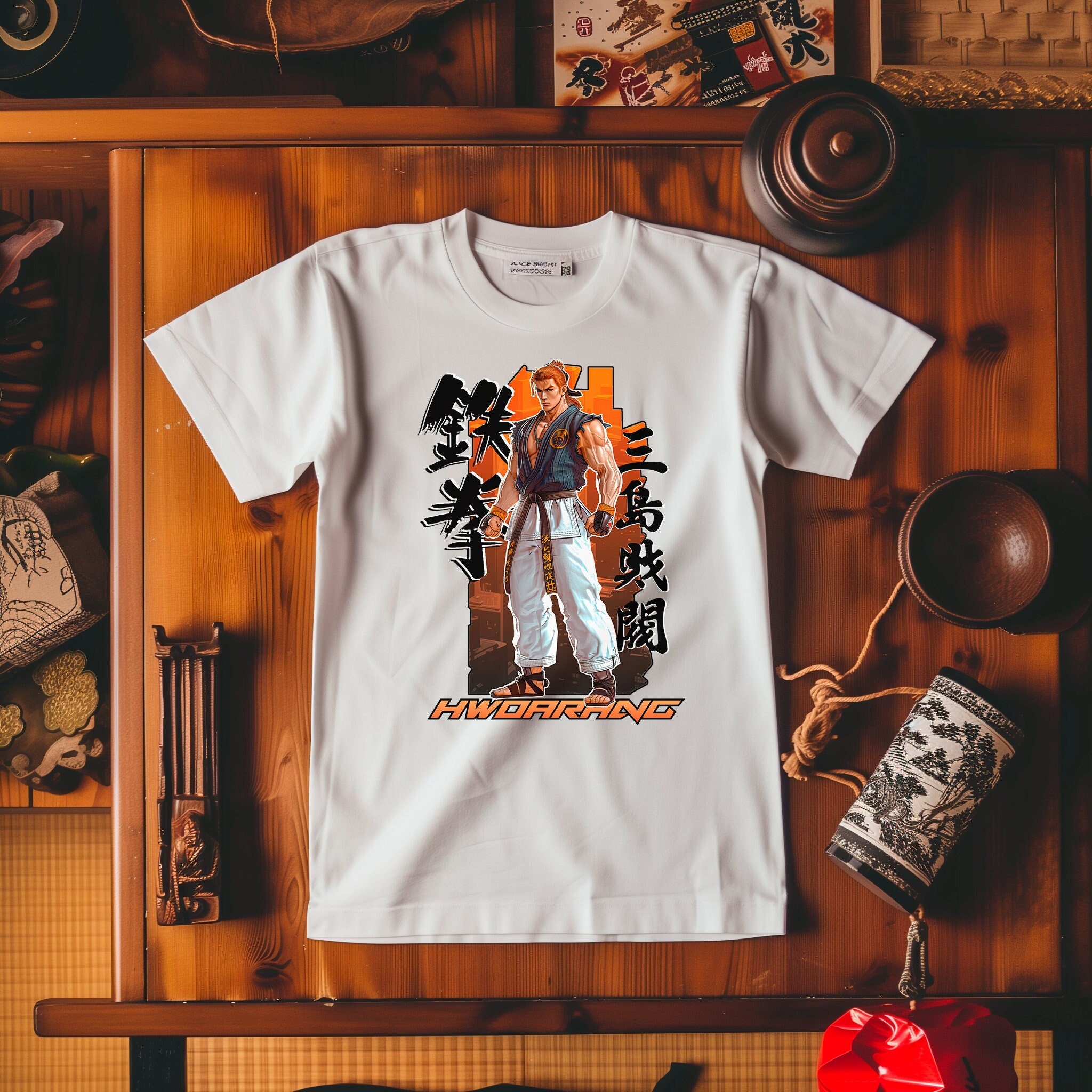 TEKKEN Hwaorang Anime T Shirt | Men's Tekken Game Tee | Gaming