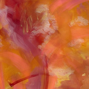 Peinture acrylique Tango en Rose image 3
