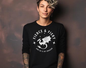 Camiseta Dragon Rider: Camiseta para amantes de los libros de fantasía feroz