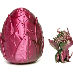Blatt-Drachen-Ei, Heimdekoration, Fantasy-Kreatur, einzigartiger Drache, Sammlerstück, mythisches Biest-Dekor | Geschenk für Drachenliebhaber und Fantasy-Enthusiasten