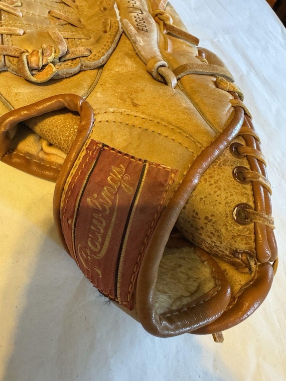 Vintage Rawlings Reggie Jackson Leather Baseball Glove Youth 10