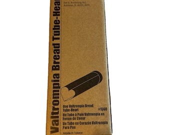 Molde para hornear pan Valtrompia de Pampered Chef con forma de corazón, estilo vintage, sin usar.