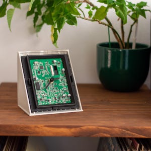 Unique Handcrafted Industrial Clock | Intercom Circuit Board Clock | A Unique Recycled Gift | Handmade Clock from Recycled Materials