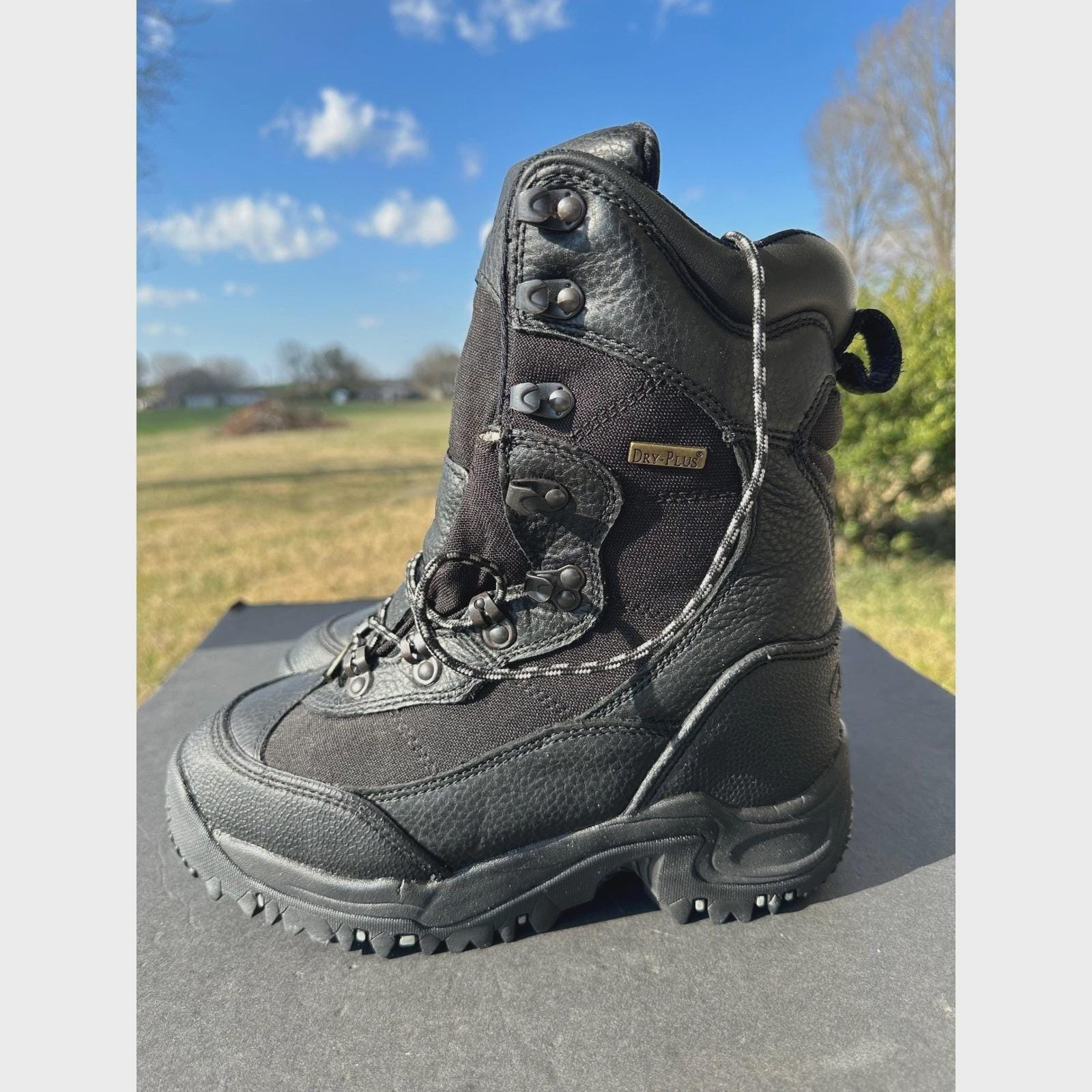 HOKA Kaha 3 GTX Hiking Boots Men’s 7.5D Gore-Tex Waterproof Vibram Lt Green NIB! Hoka One One Gray Athletic Shoes for Women for sale | eBay main image 2
