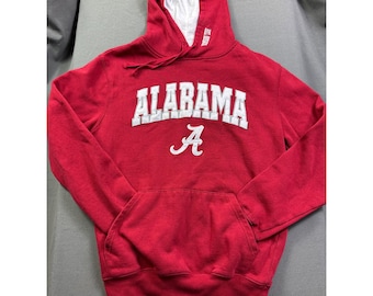 Colosseum Alabama Crimson Tide Men's Small Red Hoodie Pullover NCAA Football