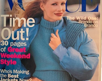 Vogue Magazine 1994 Rare Marlon Brando Interview