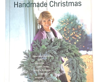 Martha Stewart Handmade Christmas Book, 1995 Hardcover