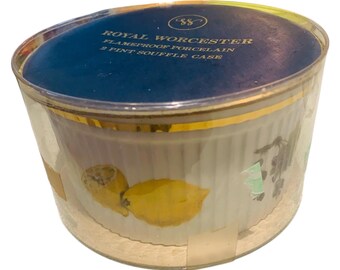 Vintage Royal Worcester Soufflé Dish in original package
