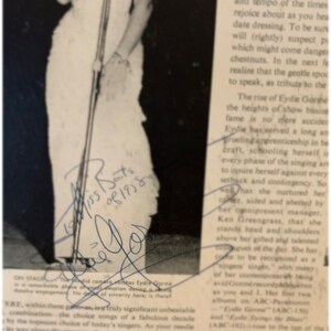 Eydie Gorme Vamps the Roaring 20s Autographed image 2