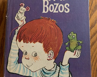 Book Hardcover Too Many Bozos Golden Book Read-It-Yourself   Hardcover Lillian Moore 1960
