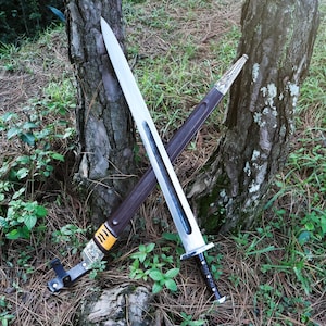 25-inch Handcrafted Nepali Twin Swords: Artisan Medieval Kukri Blades for Collectors and Decor