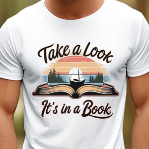 Reading T-Shirt, Reading Month T-Shirt, Men’s Reading Shirt, Funny Reading Shirt, Bookworm Gift, Book Lover Shirt, Bookworm Humor