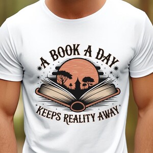 Reading T-Shirt, Reading Month T-Shirt, Men’s Reading Shirt, Funny Reading Shirt, Bookworm Gift, Book Lover Shirt, Bookworm Humor