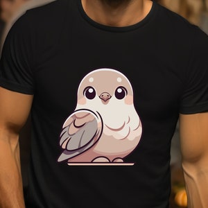 Mourning Dove T-Shirt for Men, Dove Graphic Tee, Mourning Dove Shirt, Peaceful Bird, Birdwatching Gift, Mourning Dove Apparel, Dove Tee