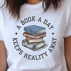 Reading T-Shirt, Reading Month T-Shirt, Women’s Reading Shirt, Funny Reading Shirt, Bookworm Gift, Book Lover Shirt, Bookworm Humor