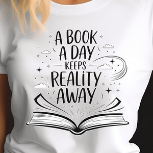 Reading T-Shirt, Reading Month T-Shirt, Women’s Reading Shirt, Funny Reading Shirt, Bookworm Gift, Book Lover Shirt, Bookworm Humor