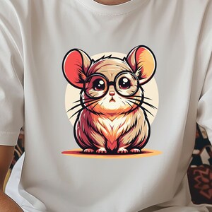 Cute Chinchilla T-Shirt for Men, Chinchilla Shirt, Funny Chinchilla, Chinchilla Dad, Chinchilla Parent, Chinchilla Owner, Chinchilla Tee