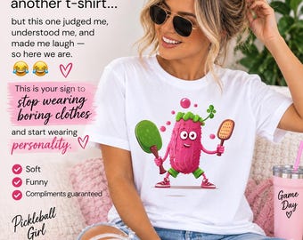 Pickleball Shirt, Cute Pickleball T Shirt, Funny Unisex Pickleball Tee, Pickleball Lover Gift, Pickleball Player Gift, Court Shirt