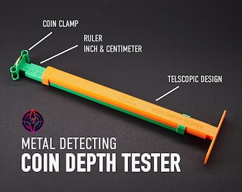 Metal Detecting Coin Depth Gauge