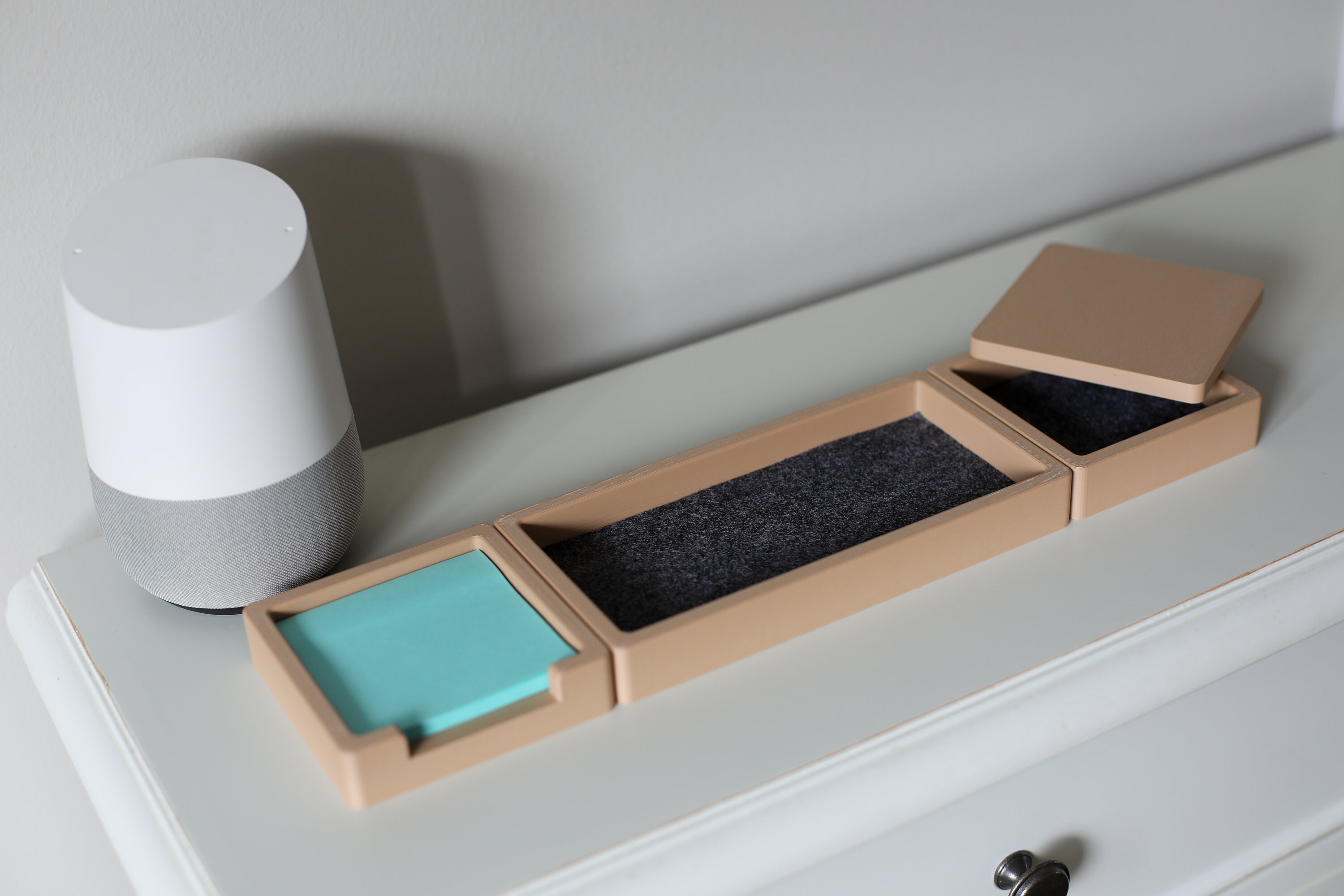 Mag|squares, Modern Desk Trays, Felt Inlay, Customizable Layout ...