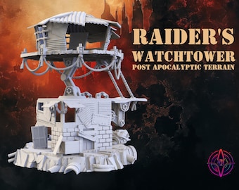 Raider's Watchtower | Apocalyptic Terrain Collection | 28mm