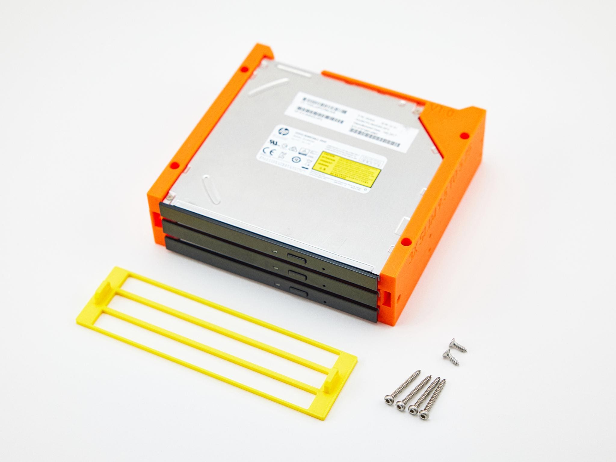 Blu-ray DVD Drive Stack | 3x 9.5mm Slim Drives for 5.25