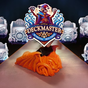 DeckMaster | デッキスタンド | 3Dプリント | カードゲーム用スタンド