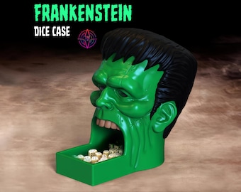 Frankenstein | Dice Case | Halloween Dice Case