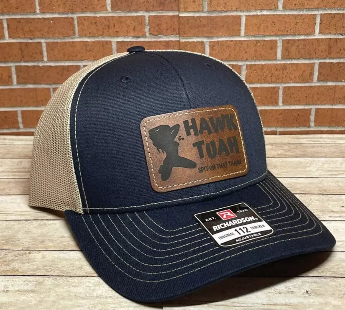 Richardson 112 Hawk Tuah Hat - Funny Porn Custom Leatherette Patch Hat - Hat  Navykhaki - Etsy