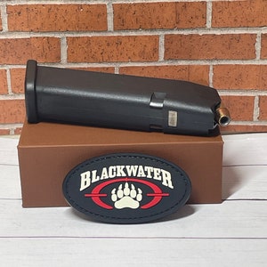 Blackwater Security PVC Patch, Tactical Morale Rubber Black Water Patch