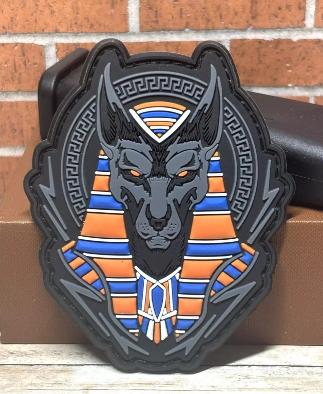 PVC Tactical Morale Patch - Anubis Patch - Morale Egyptian Pharaoh ...