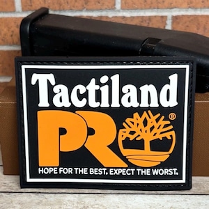 PVC Tactical Patch - Tacttiland Pro Patch - Morale Gun Patch