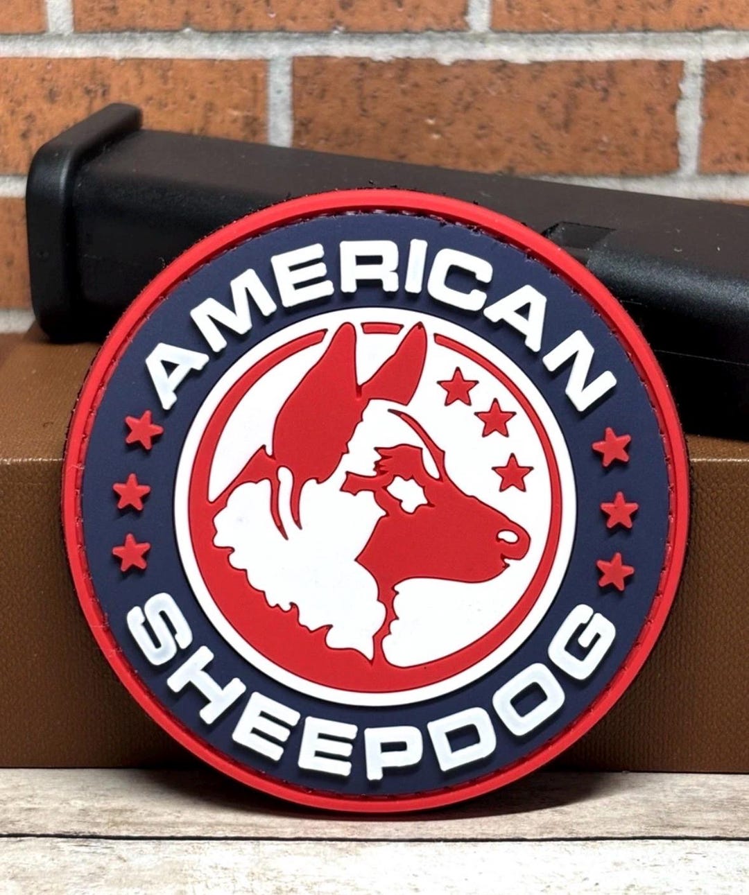 Gsd Patch PVC Tactical Patch - American Sheepdog Patch - Canine German Shepherd ...