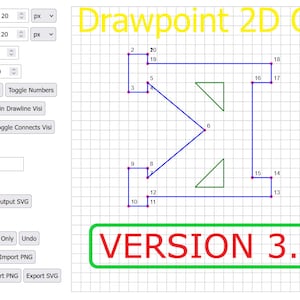 DRAWPOINT V3 2D CAD-miniontwerpprogramma