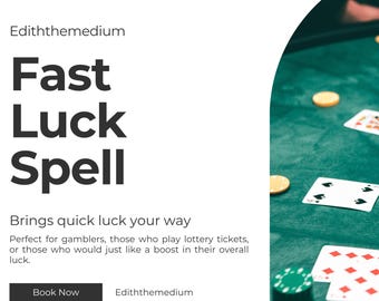 Hechizo de buena suerte para juegos de azar, lotería y aumento de poder (ritual)